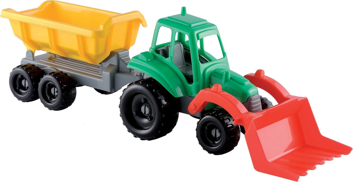 Ökoiffier -Traktor mit Trailer