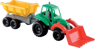 Ökoiffier -Traktor mit Trailer