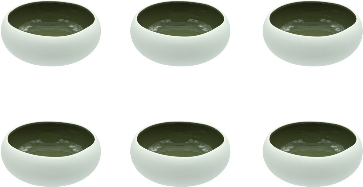 Medard de Noblat - Oslo Olive - kleine Schüssel 12 cm - 6 Stück - Steinzeug
