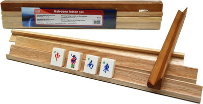 Hot Games Mah-Jongg-Lamellen-Set klein 4-tlg. 40x2cm