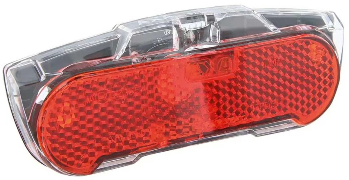 Rücklicht Slim Steady 50mm LED Dynamo Schwarz
