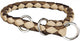 Trixie - Hundehalsband - Braun - Beige - S M - 30-36 cm