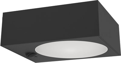Eglo darfano Außenwandleuchte – Sensor – Solar – 14,5 cm – schwarz – dimmbar