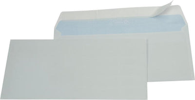 Gallery weiße Briefumschläge – 114 x 229 mm – 500 Stück – Str. ZV 80
