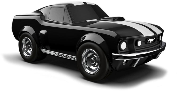 Baghera Spielzeugauto – Ford Mustang schwarz – 19 x 9,5 x 7,5 cm – in Geschenkbox – 3 Jahre