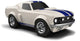 Baghera Spielzeugauto – Ford Mustang weiß – 19 x 9,5 x 7,5 cm – in Geschenkbox – 3 Jahre