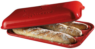 Emile Henry Baguetteform – 390 x 240 mm – Grand Cru