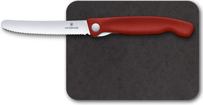 Victorinox Swiss Classic Schneidebrettset – 2-teilig – Rot – Edelstahl