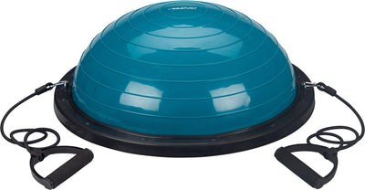 Avento Balancetrainer + 2 Widerstandsbänder - ø 58 cm - Blau Schwarz