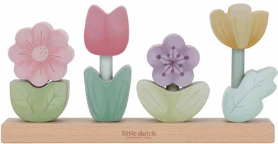 Kleine holländische Stapelblumen