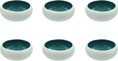 Medard de Noblat – Oslo Pazifik – kleine Schüssel 12 cm – 6 Stück – Steingut