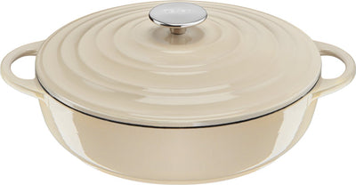 Tefal lov – niedrige Bratpfanne – 3,8 l – ø 28 cm – beige – induktionsgeeignet – Keramikbeschichtung