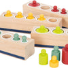 Kleine Fußpuzzle -Größe Sortierung