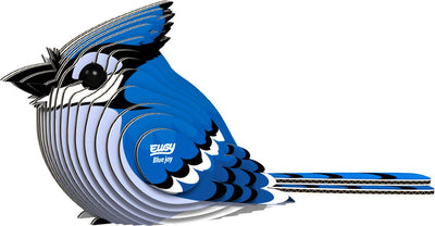 Eugy 3D-Puzzle – Blauhäher – Vögel – nachhaltig – alle sammeln – 6 Jahre