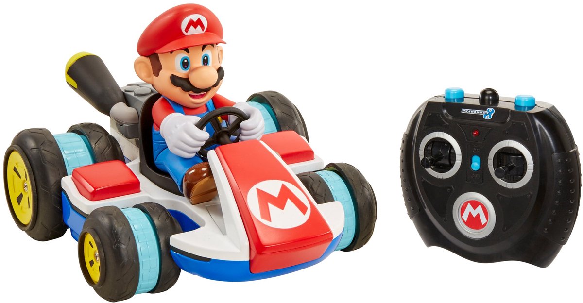 Jakks Super Mario Mini RC Anti-Gravity Racer – Mario Kart