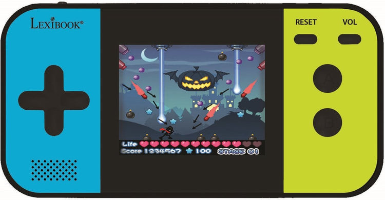 Lexibook kompakte Cyber Arcade® Taschenspielkonsole mit Farb-LCD 2,5'' und 150 Spielen