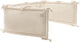 Jollein Laufgitterumrandung – 180 x 30 cm Laufgitterumrandung – kleiner Waffelsand