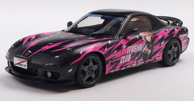Solido Mazda RX7 FD3RS Works Itasha Club '99, Pink (Pink) Maßstab 1:18