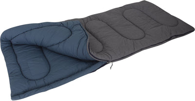 Eurotrail Schlafsack Texel XL – Campingschlafsack – leicht und kompakt – 100 x 220 cm – hochwertige Isolierung – atmungsaktive Baumwolle