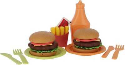 Jipy Hamburger-Spielset aus Biokunststoff, 25-teilig