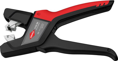 Knipex automatische Abisolierzange für Flachkabel | Länge 180 mm - 12 64 180