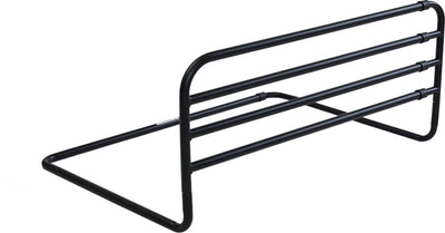 Fenss Posaune Bettgitter Metall mattschwarz - verstellbar 77-125 cm | robust und sicher | verhindert das Herausfallen aus dem Bett | passt in jedes Bett | einfache Installation | Bettgitter für Kleinkinder