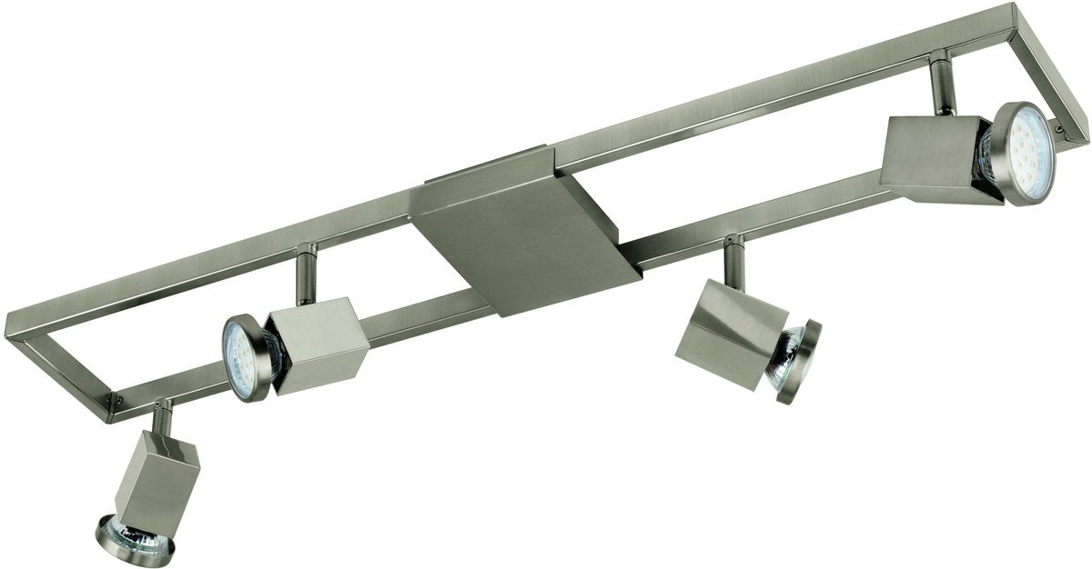 Eglo Zeraco - Spot - 4 Lichter - Nickel matt