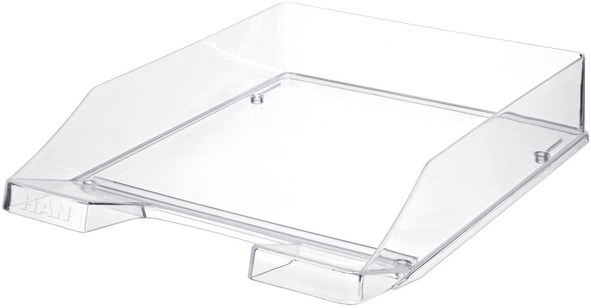 Han Briefablage – klassisch – 255 x 348 x 65 mm – transparent – stapelbar – ha-1026-x-23