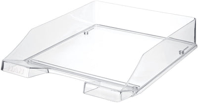 Han Briefablage – klassisch – 255 x 348 x 65 mm – transparent – stapelbar – ha-1026-x-23