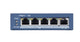 Hikvision DS-3E0505P-E Pro-Serie, 4-Port-Unmanaged-PoE+-Switch mit 1x RJ45
