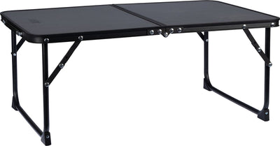 Abbey Camp Campingtisch 64x42 cm kompakt klappbar - Höhe 28 cm - Grau