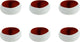 Medard de Noblat - Oslo Rest - kleine Schüssel 12 cm - 6 Stück - Steingut