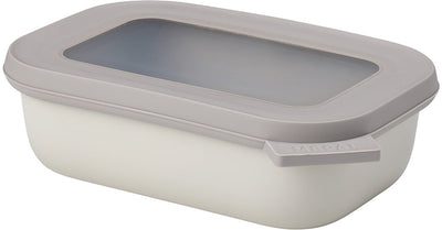 Mepal - Multi Bowl Cirqula Frischhaltedose - 500 ml - rechteckig - Nordic White