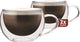 Maxxo Cappuccinogläser - doppelwandig - 2 Stück