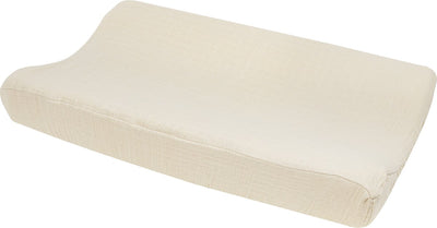 Meyco Baby Uni Wickelauflagenbezug – vorgewaschen, hydrophil – weicher Sand – 50 x 70 cm
