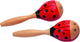 Goki Maracas - Marienkäfer - L17cm - 2 Stück - 3 Jahre