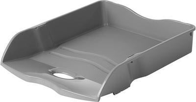 Han Briefablage – Re-Loop – 259 x 351 x 63 mm – grau – stapelbar und ineinander stapelbar – 100 % recycelt – ha-10298-991
