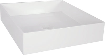 Differnz Jura Waschbecken quadratisch 42x42x10cm Poly