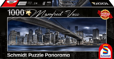 Schmidt New York, Dunkle Nacht, 1000 Teile Puzzle