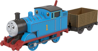 Fisher-Price Mattel Thomas Friends klassischer Thomas-Motorzug – Spielzeugeisenbahn.