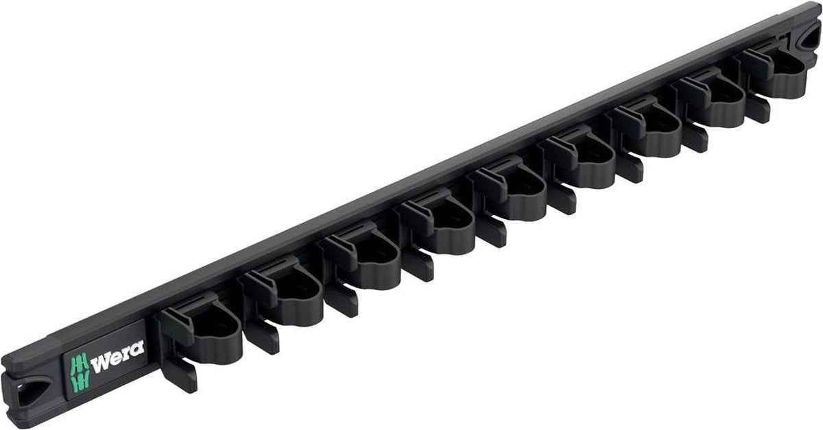 Wera 9611 Magnetleiste für max. 9 Kraftform-Schraubendreher, leer, 30 x 400 mm - 05136414001