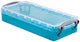 Wirklich nützliche Box 0 | 55 Liter | transparentes leuchtendes Blau