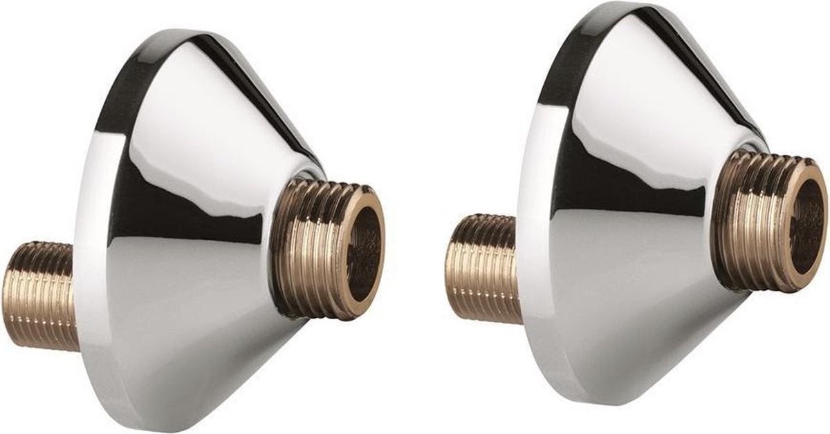 Grohe S-Kupplung 3 8 x 1 2 - Schraubrosetten - Hahnteile - 2 Stück