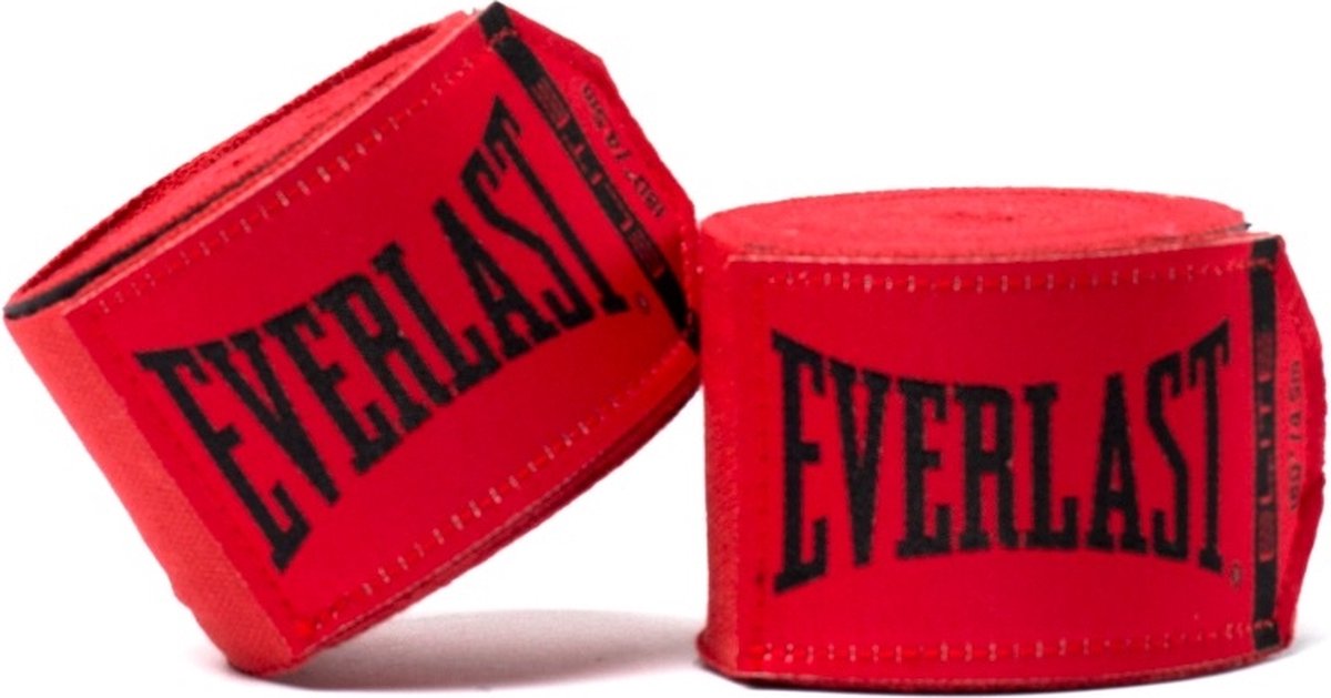 Everlast Elite-Handbandagen, rot, 457 cm