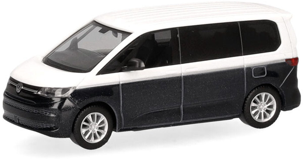 Herpa VW Multivan Bicolor, Weiß Blau Metallic