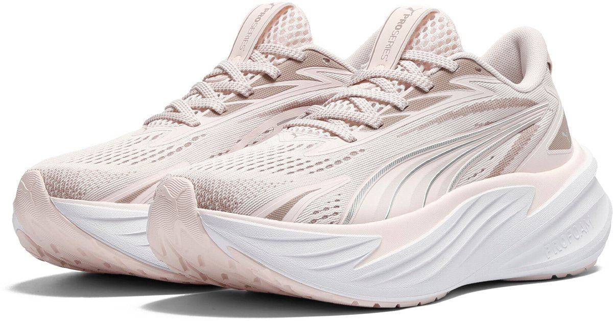 Puma Maxima Pro Unisex-Sportschuhe – Jasmine Flower-Rose Latte – Silber