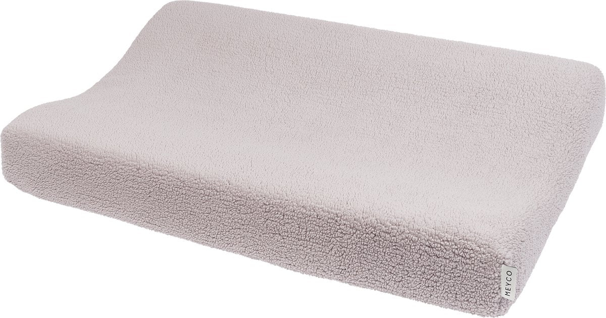 Meyco Baby-Teddy-Wickelauflagenbezug – Greige – 50 x 70 cm