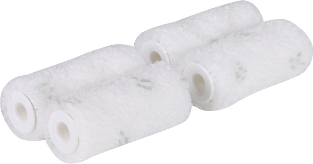 Copenhagen Pro Mikrofaser-Decklackwalze – 9 mm Schicht – 12 cm – doppelt dick – (4 Stück)