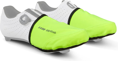 Gripgrab – winddichte Hi-Vis-Radsport-Zehenbezüge, Zehenwärmer, Überschuhe, winddicht für Rennradschuhe – gelbe Hi-Vis – Unisex – Größe xxl xxxl (46–49)