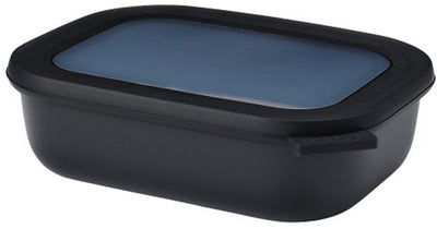 Mepal – Multi Bowl Cirqula Frischhaltedose – 1000 ml – rechteckig – Nordic Black